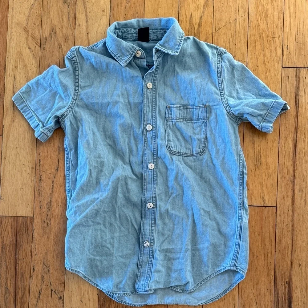 GAP Denim | Light Blue Button Down Shirt for Kids | size 10
